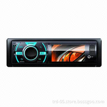 4-inch Car MP4 Player with 18 Presets FM Radio Stations and 4 x 45W Output Power